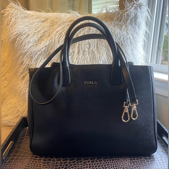 Furla Handbags - Furla satchel handbag with straps